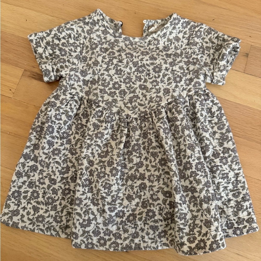 Quincy Mae Floral Patterned Baby Dress